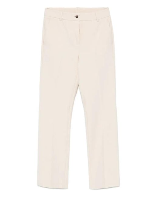Pantalones con detalle de bolsillo ROSSO35 de color White
