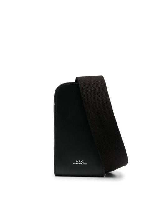 Borsa James Mini di A.P.C. in Black