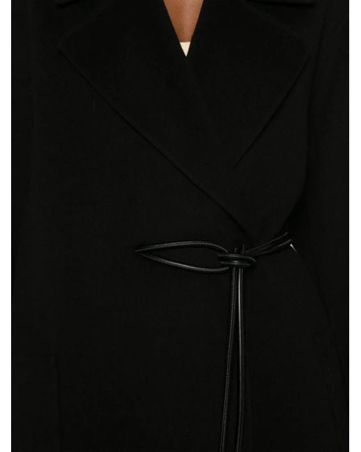 Sportmax Jas Met Ceintuur in het Black