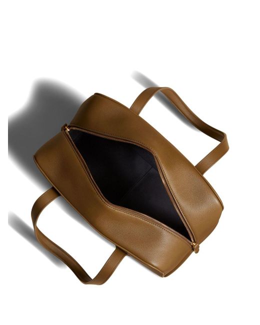Khaite Brown Medium Maeve Leather Tote Bag