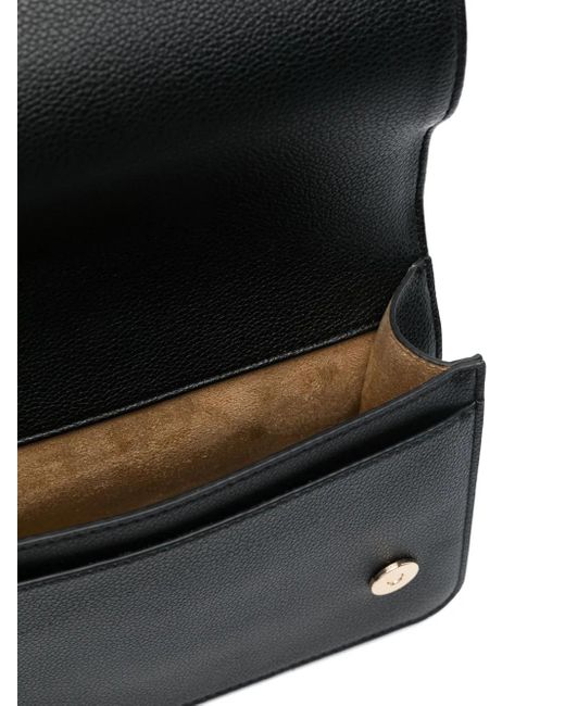 Love Moschino Black Logo-Plaque Crossbody Bag