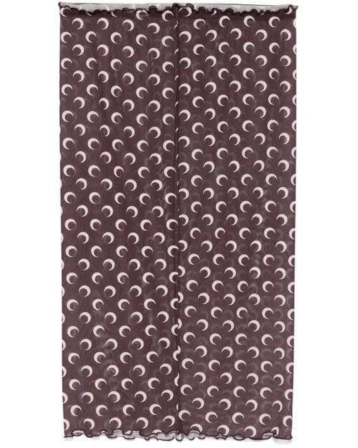MARINE SERRE クレセントムーン スカート Purple