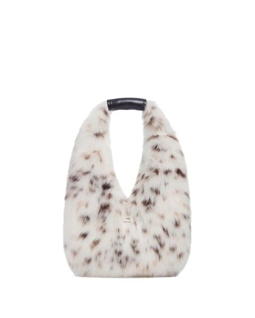 Apparis White Colette Tote Bag