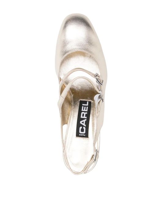 CAREL PARIS Banana 70mm パンプス White