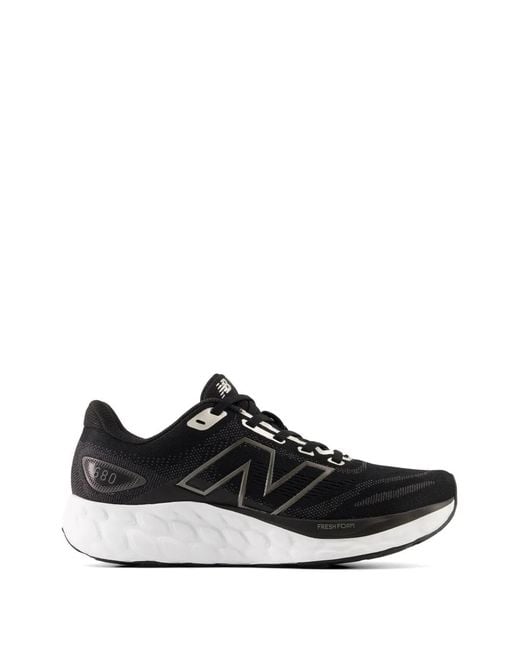 New Balance Black Fresh Foam 680 V8 Sneakers