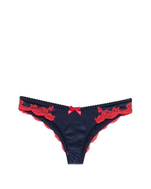 Agent Provocateur Blue Molly Briefs