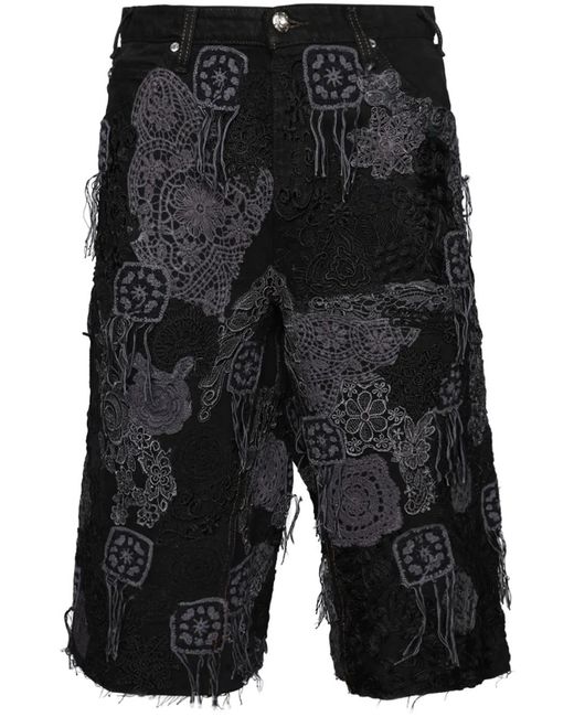 Earthling VIP Black Poetic Lust Denim Shorts for men