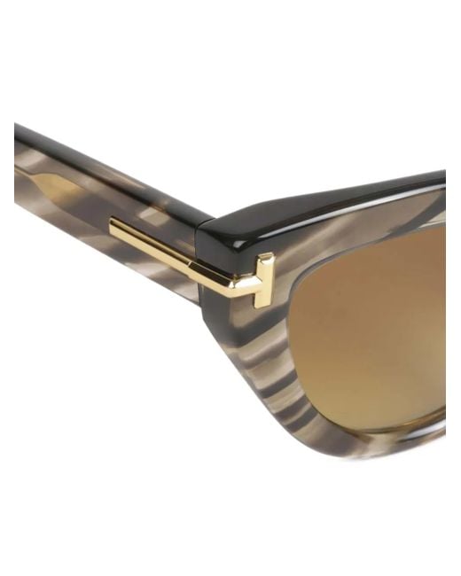 Lunettes De Soleil Icon À Monture Papillon Tom Ford en coloris Natural