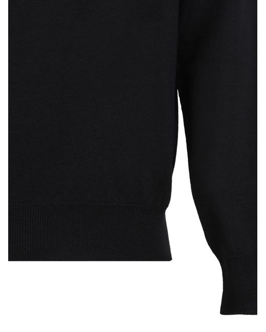 McQueen Black Sweater With Logo for men