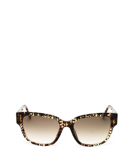 Marc Jacobs Brown Logo-Print Sunglasses