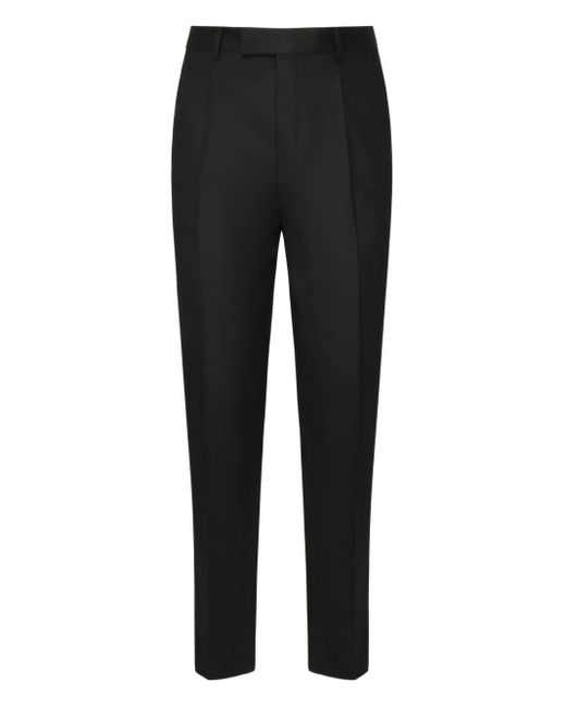 Zegna Hose mit Bundfalten in Black für Herren