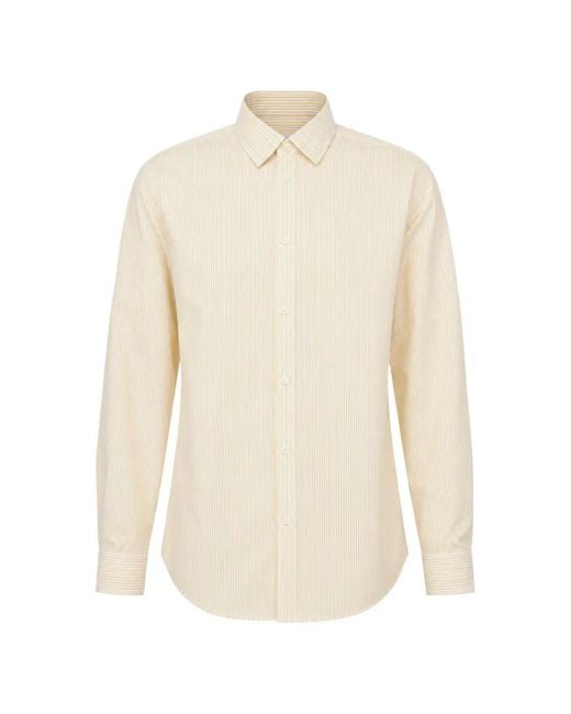 Camisa A Rayas Verticales DSquared² de hombre de color White
