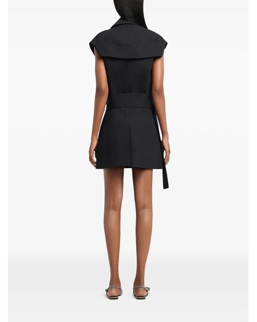 Courreges Black Belted Jacket