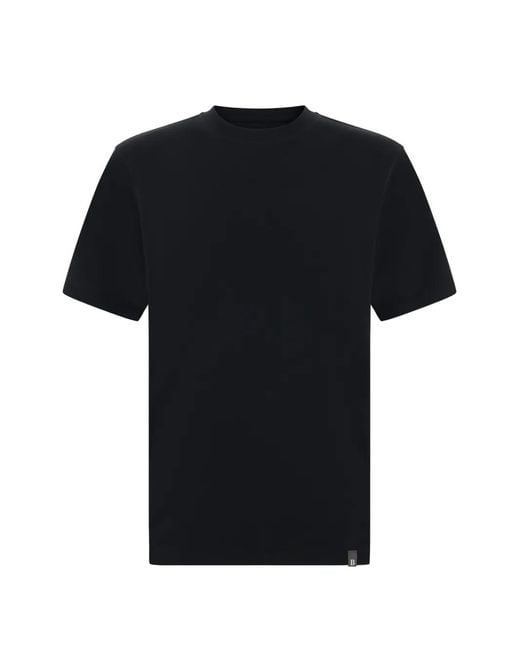 Boggi Black Silk Blend T-Shirt for men