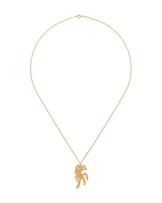 Loveness Lee White Horse Chinese Zodiac Necklace