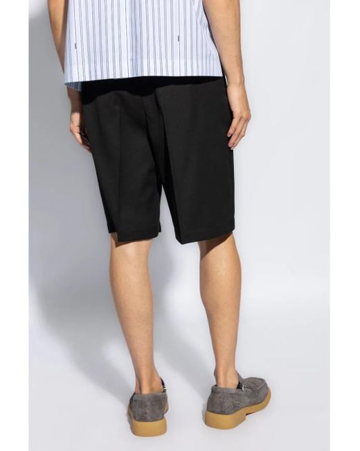 Jacquemus Black Melo Shorts for men
