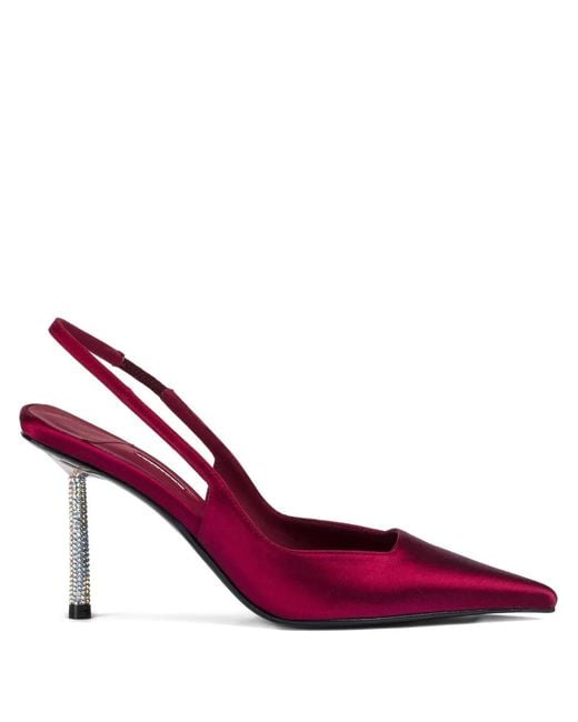 Le Silla Purple 80Mm Amelia Pumps