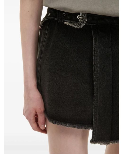 Musium Div. Black Pleated Skorts