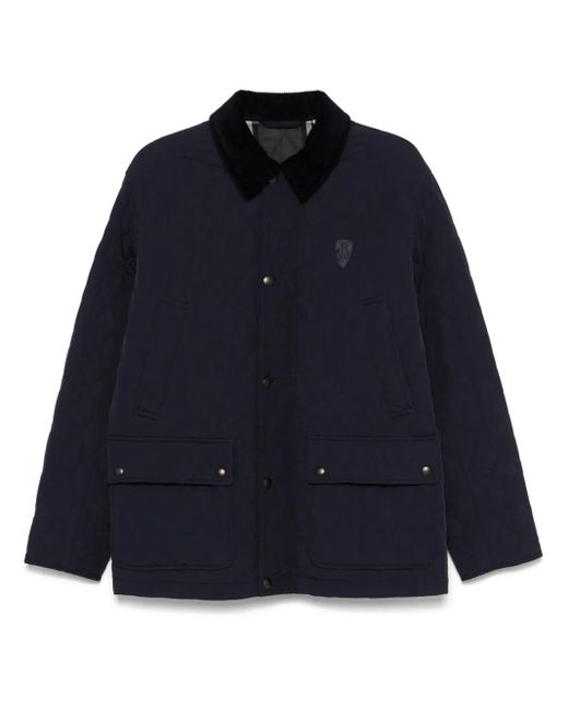 メンズ Burberry キルティング ジャケット Blue
