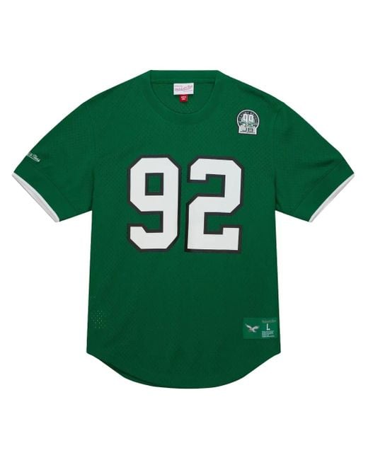 Mitchell & Ness Green Philadelphia Eagles 2003 Reggie Retired N&N T-Shirt for men