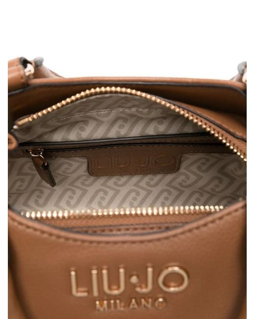 Liu Jo Brown Top-Handle Tote Bag