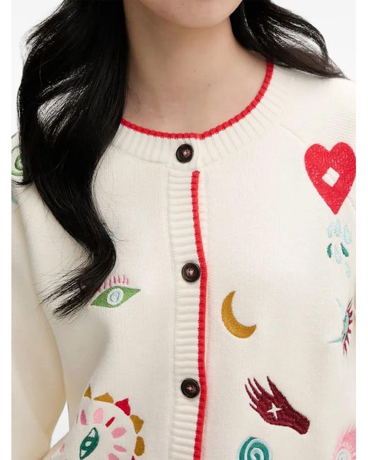 Never Fully Dressed Natural Morocco Charms Chery Cardigan