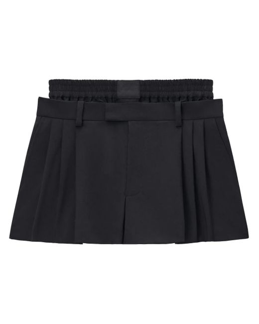 Alexander Wang Boxershorts Met Vlakken in het Black