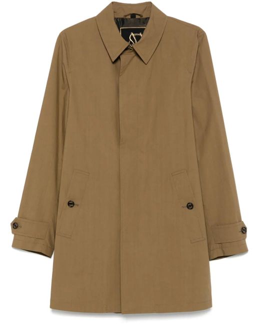 メンズ Sealup シングルブレスト レインコート Natural