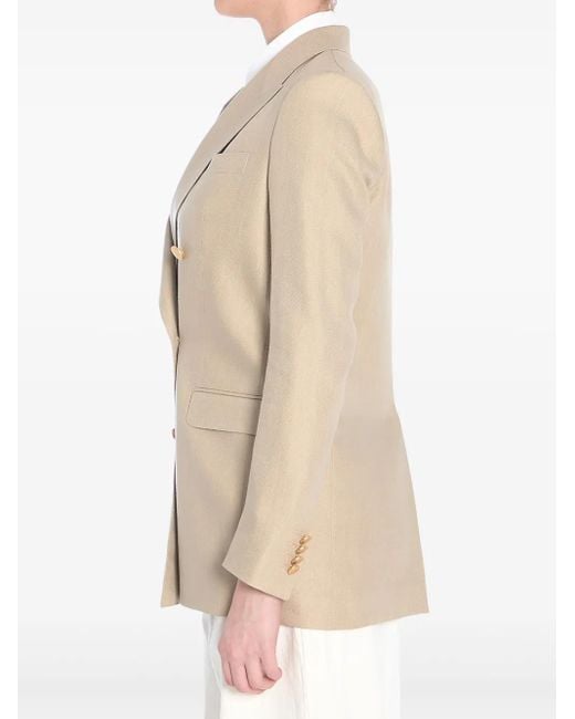 Tagliatore Natural Double-Breasted Jacket