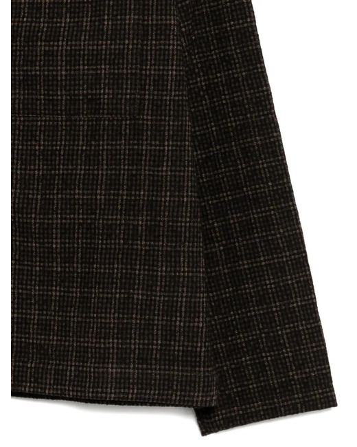 Universal Works Black Cedar Checked Jacket for men