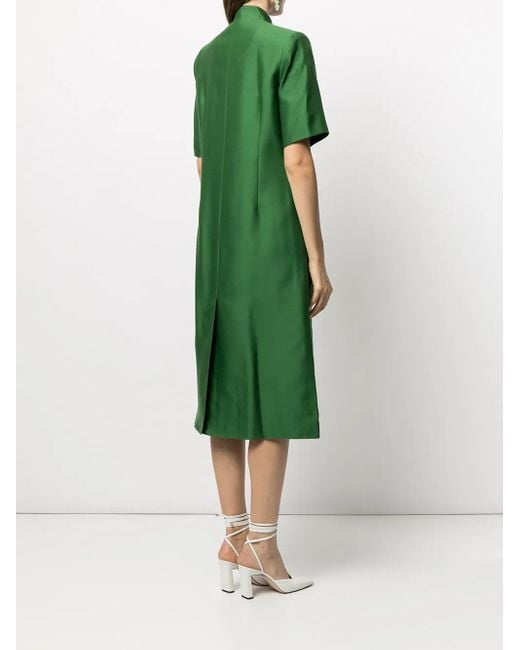 Macgraw Green Temperate Long Blazer