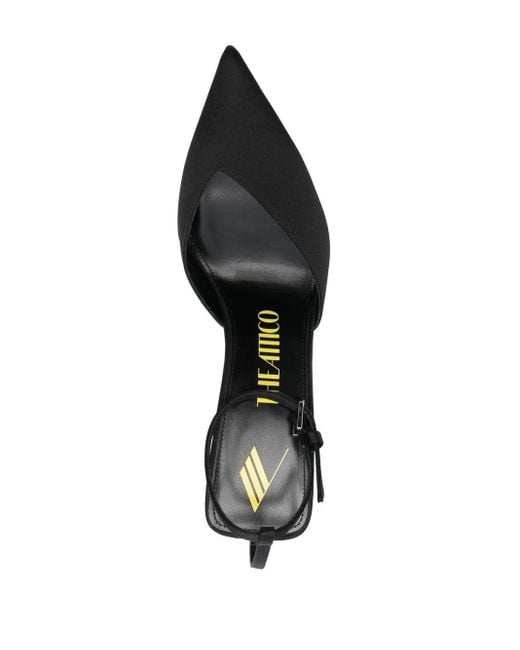 The Attico Black Perine 105Mm Pump