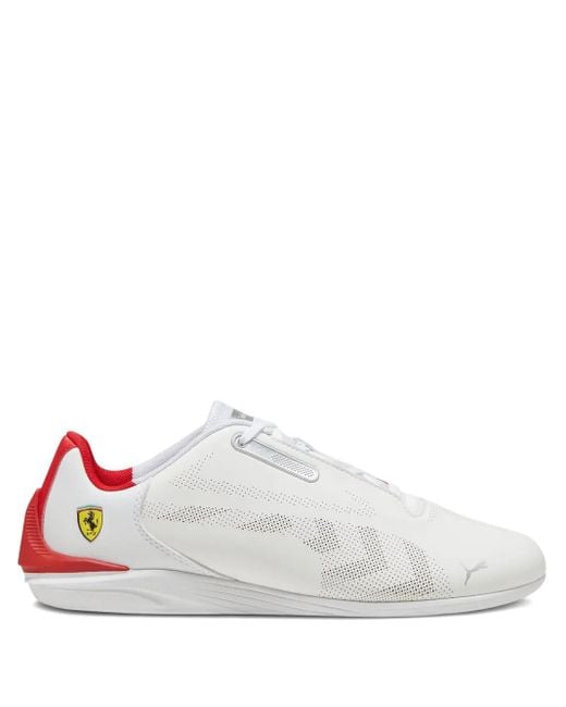 メンズ PUMA Ferrari Drift Cat Decima 2.0 "black/red" スニーカー White