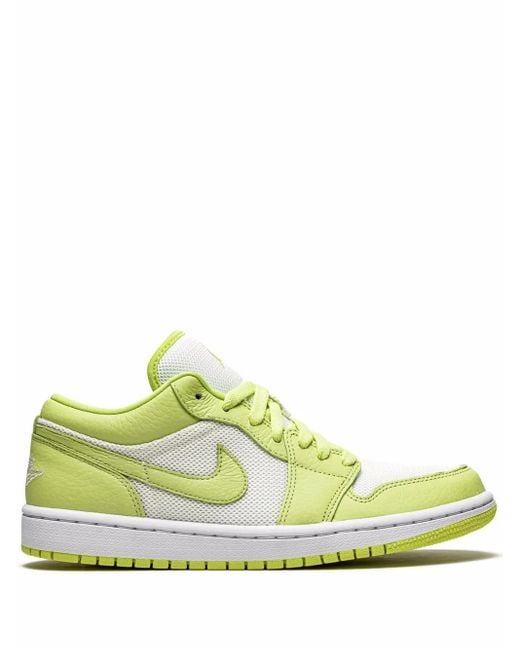 Nike Green Air 1 Low Se "Limelight" Sneakers