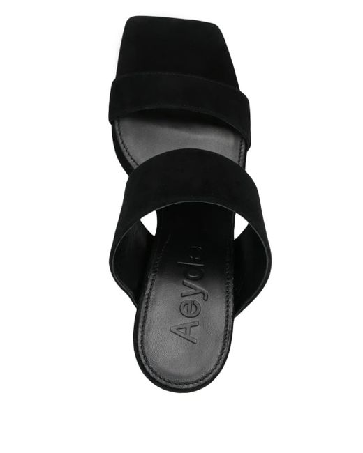 Mules 70Mm di Aeyde in Black