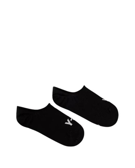 Y-3 Black Logo Socks