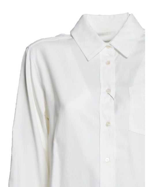Weekend by Maxmara Gray Patch-Pocket Shirt