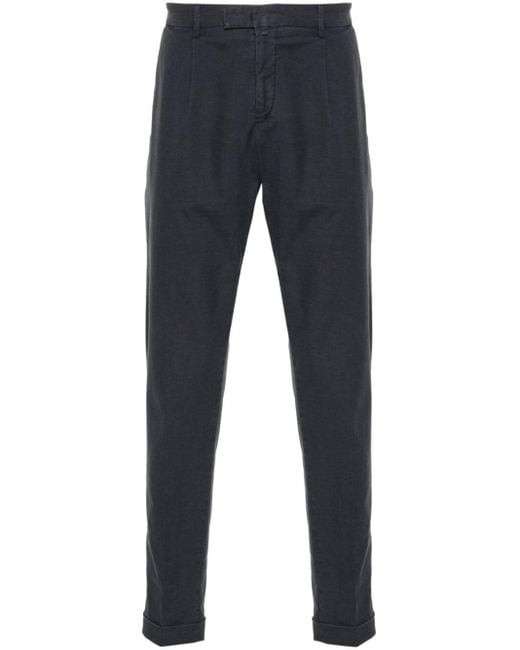 Briglia 1949 Blue Tapered Tailored Trousers for men