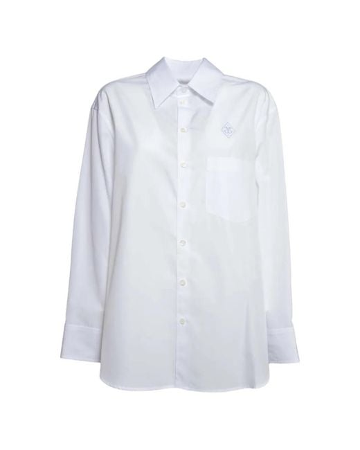 Seafarer White Chest-Pocket Shirt