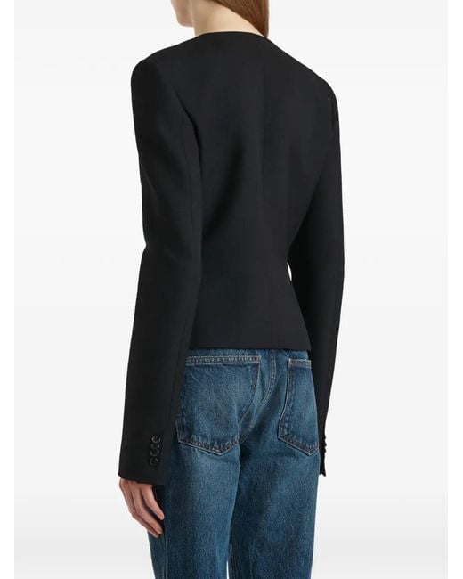 Khaite Black Nara Jacket