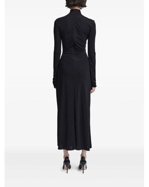 16Arlington Black Vento Midi Dress