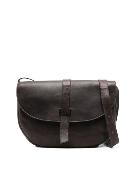 SOMMET Black Schultertasche mit Klappverschluss