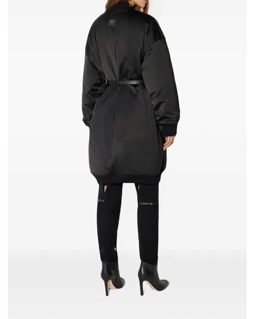 Elisabetta Franchi Black Down Jacket