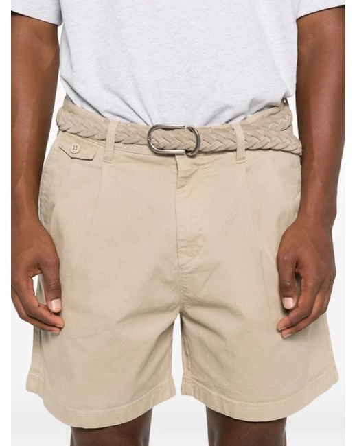 Shorts Con Pieghe di Marc O' Polo in Natural