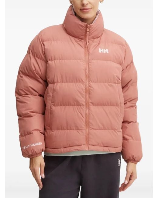 Helly Hansen Red Yu 23 High-Neck Logo Jacket