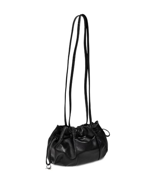 Emporio Armani Black Drawstring Mini Bag