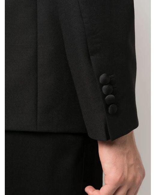 Prada Black Single-Breasted Tailored Blazer for men