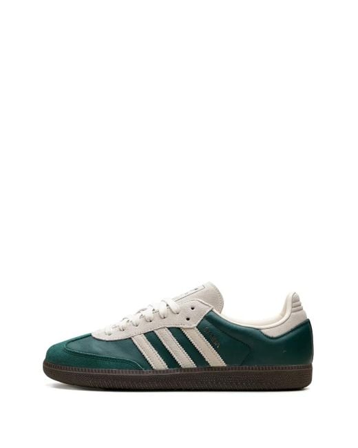 Adidas Green Samba Og "Collegiate/Cream/Gum" Sneakers for men