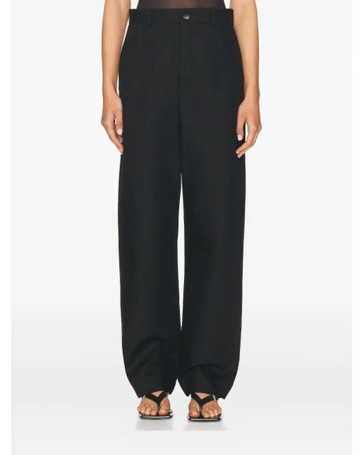 Wardrobe NYC High-waisted Trousers Black