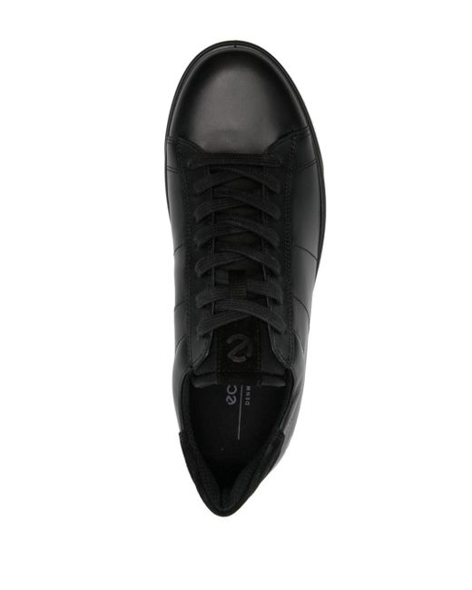 Ecco Black Lite M Leather Sneakers for men